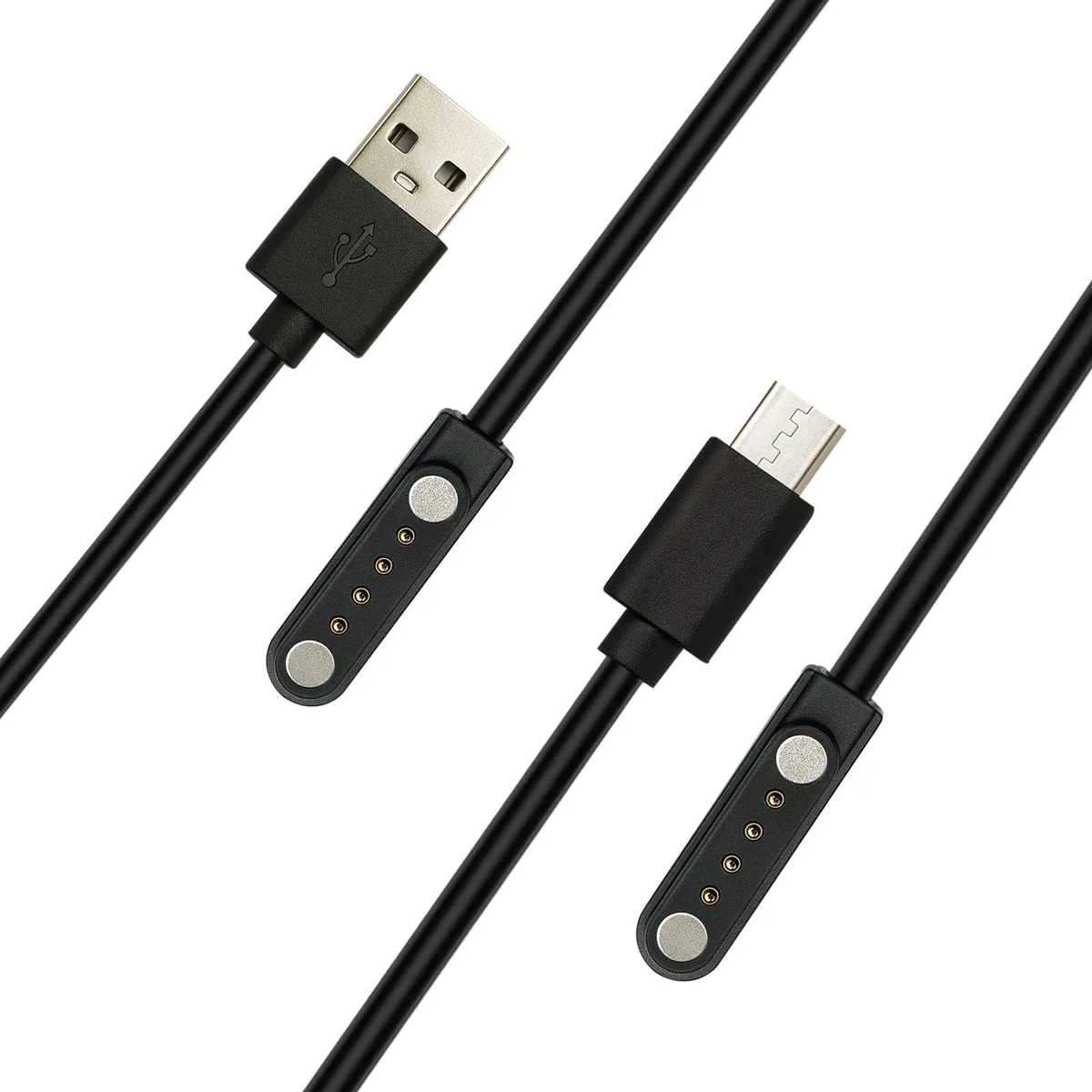 No Sew No Sew 2 Pack Magnetic Charger Cables for PLAUD Note AI Voice Recorder 1.1m 3.61ft USB Type-C — product photo