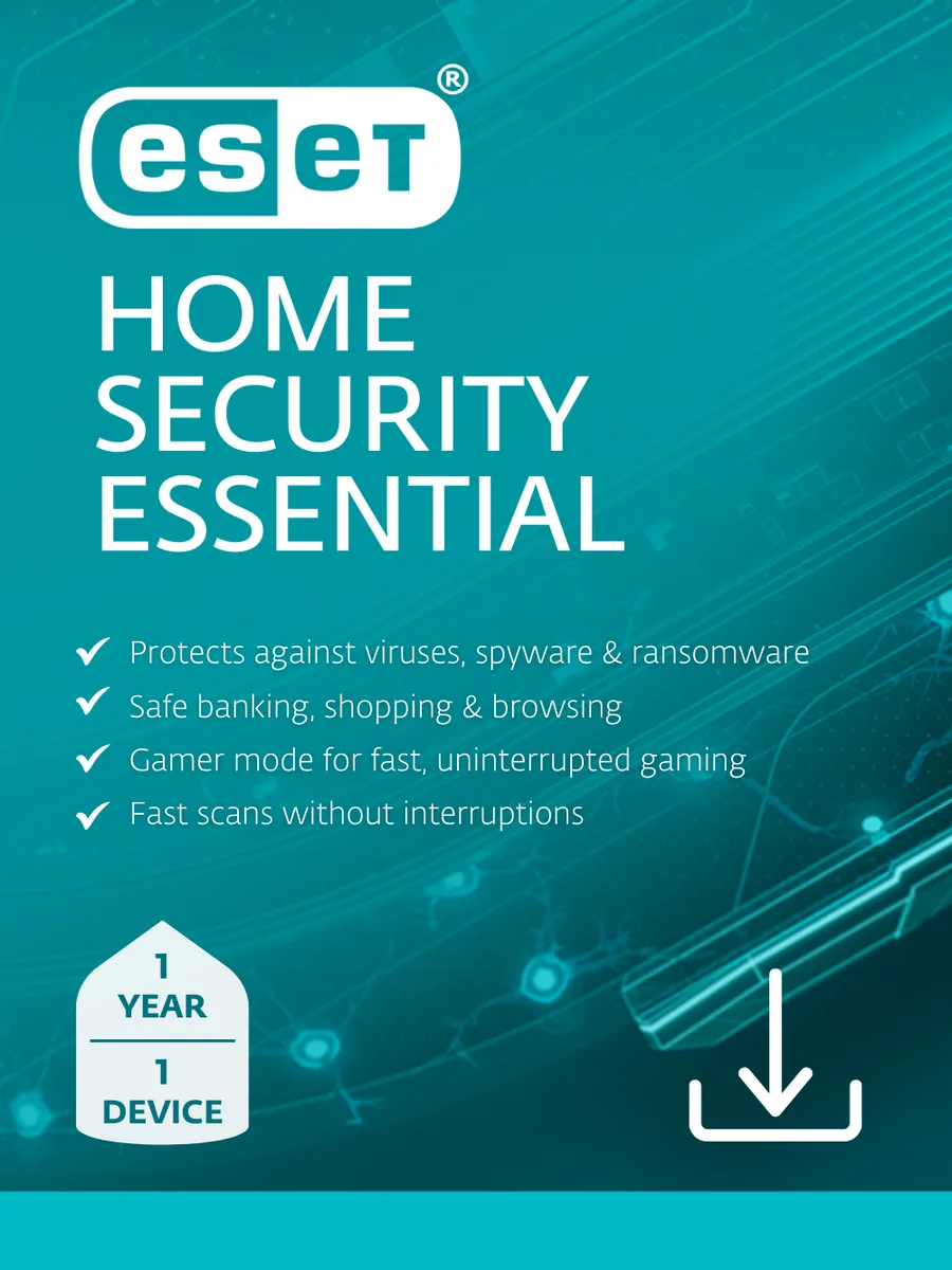 ESET ESET RTL-EHSE-N1-1-1-XLS-EDU Academic Software 1 Device 1 Year 2024 — product photo