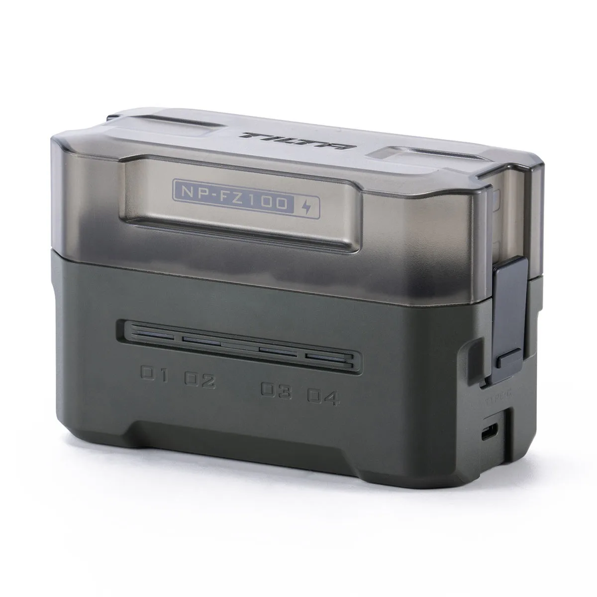Tilta Technology Co.,Ltd Tilta 4-Channel Portable Charging Station for NP-FZ100 Battery Green camera accessory — product photo