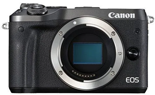 Canon International Canon EOS M6 Black Body Compact Mirrorless Camera — product photo