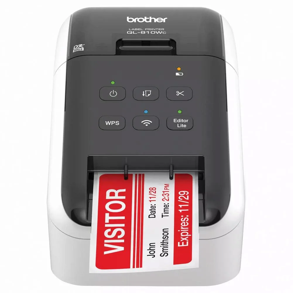 Brother Brother QL-810WC Label Printer Wireless Two-Color Direct Thermal — product photo