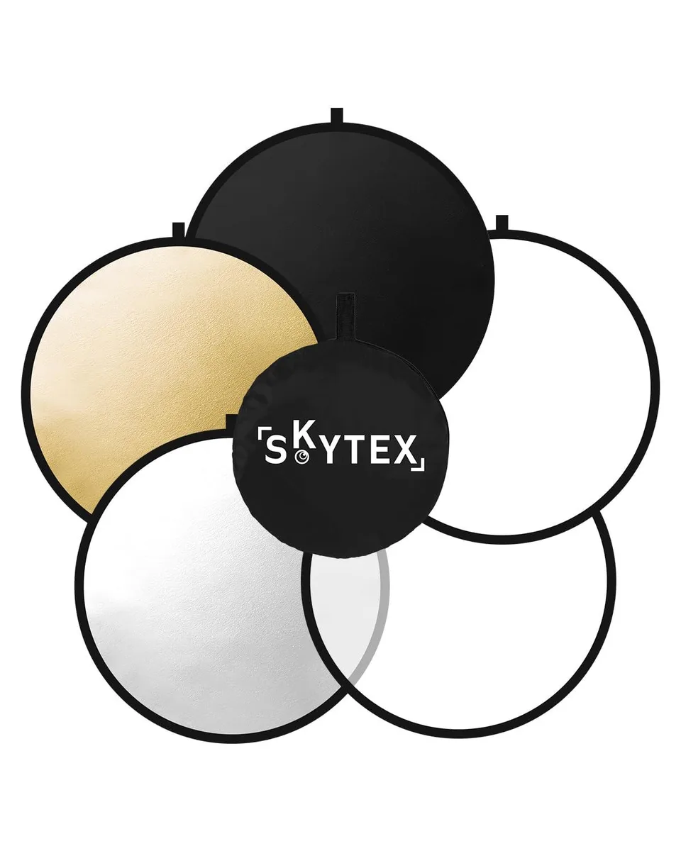  Skytex 32in 80cm 5-in-1 Collapsible Reflector with Bag — product photo
