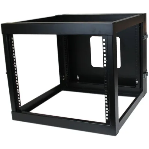 STARTECH STARTECH RK819WALLOH 8U 22in Hinged Open Frame Wall Mount Server Rack — product photo