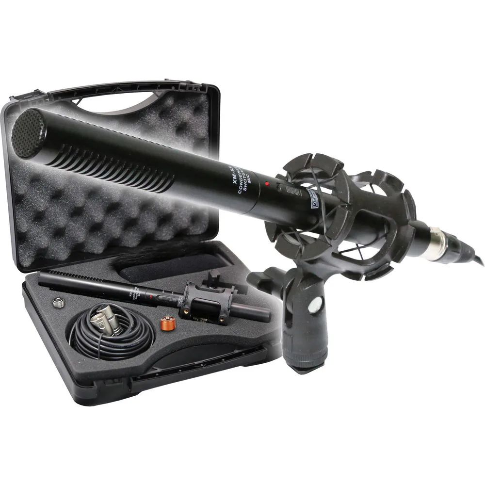 Vidpro Vidpro XM-55 13-Piece 11" Condenser Shotgun Microphone Kit — product photo