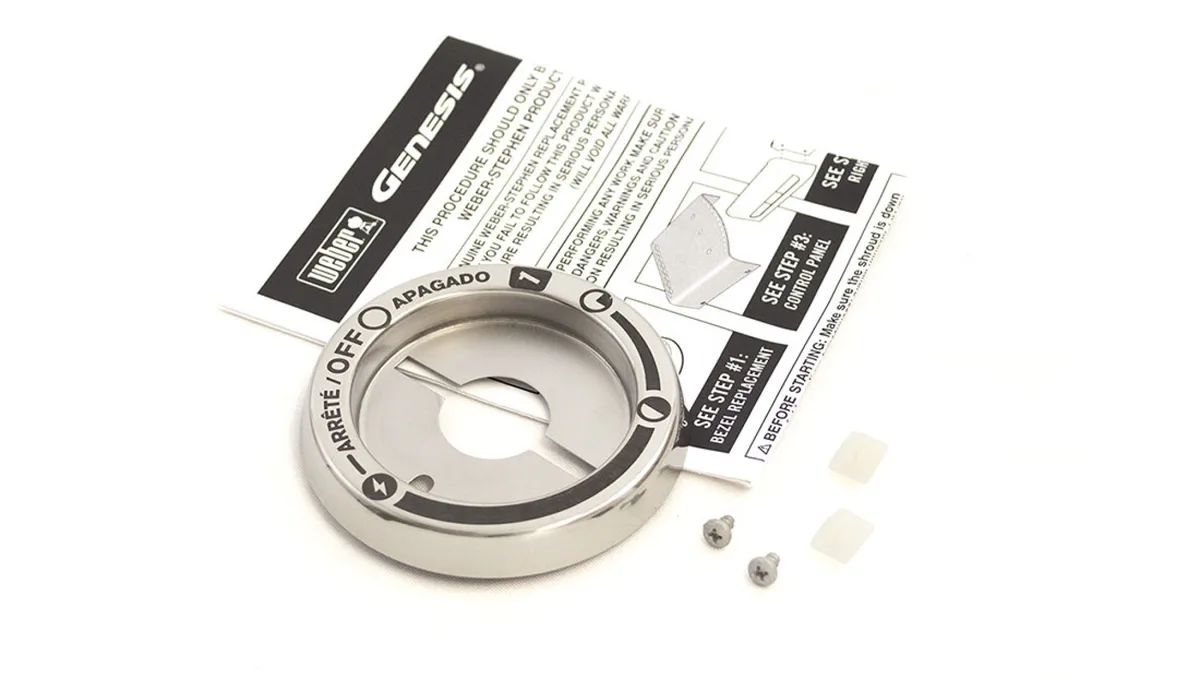 weber Weber 67751 Bezel Front Control Gen 07 USA BB Appliance Part — product photo