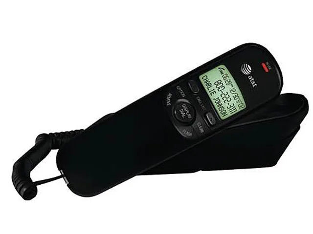 AT&amp;T AT&amp;T TR1909 BK Corded Phone with Caller ID Black — product photo