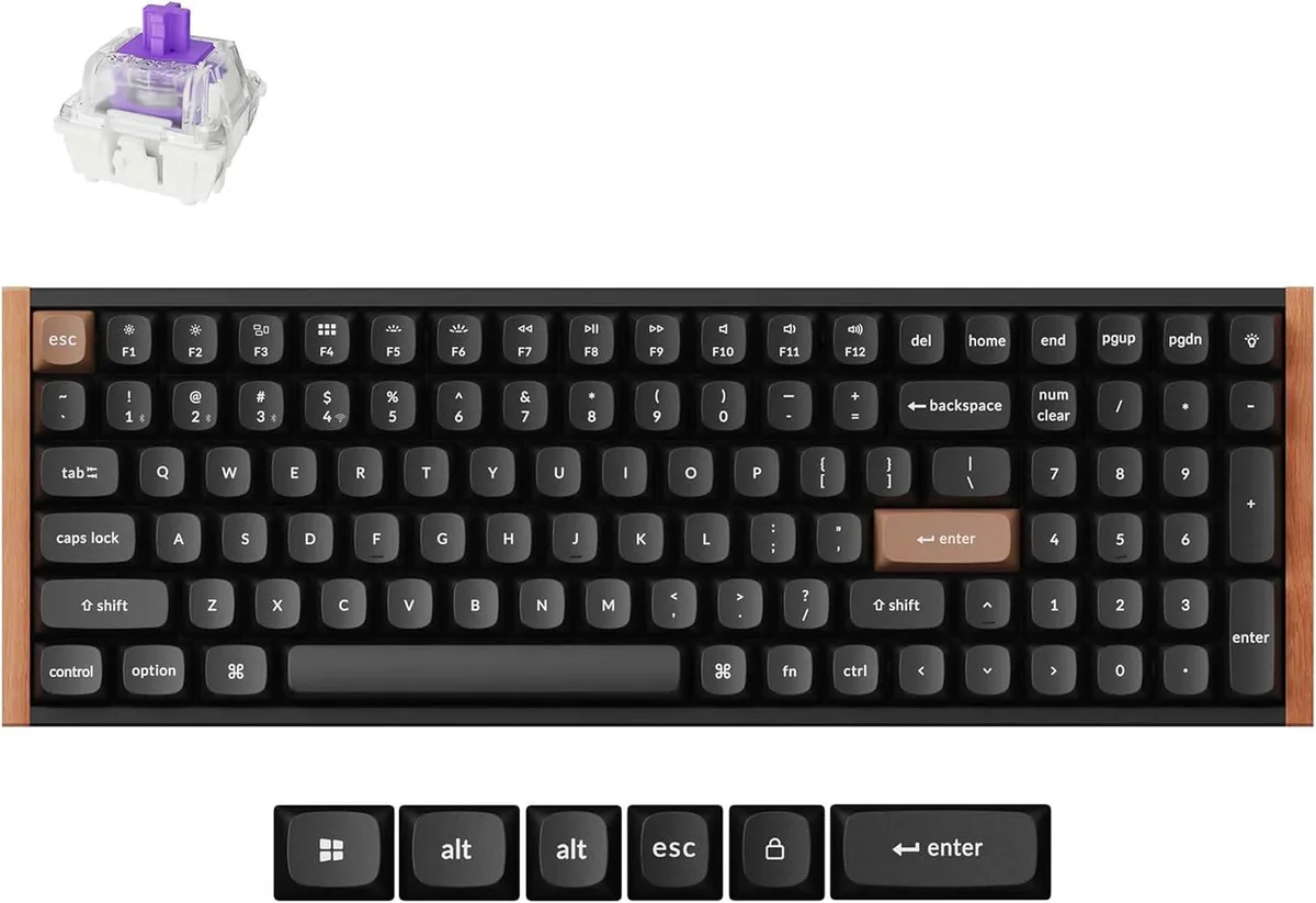 TUKO TUKO 96% Hall Effect Wireless Mechanical Gaming Keyboard — product photo