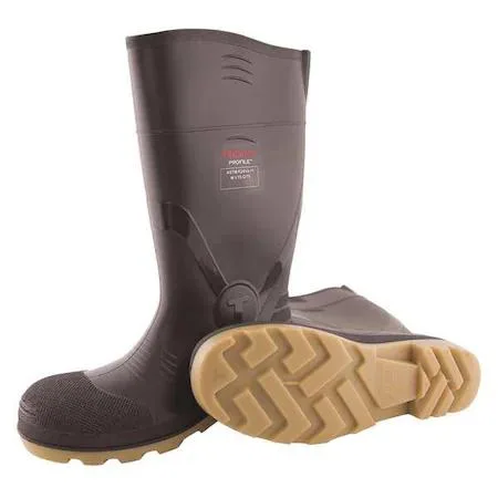 TINGLEY RUBBER CORP. TINGLEY RUBBER CORP. 51254 Men's Profile Rubber Boot Composite Toe 15" Brown 4 — product photo