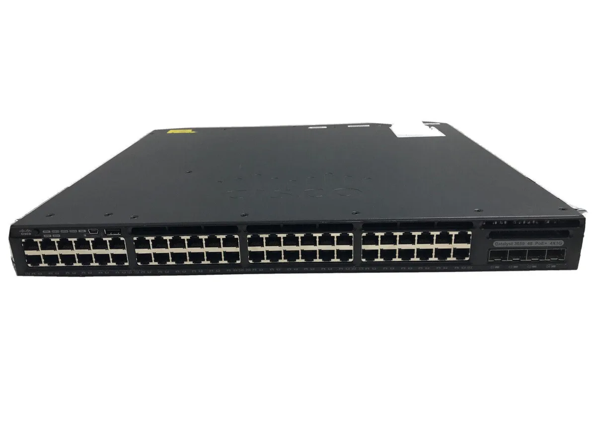 EVESKY EVESKY Catalyst 3650-48PS-S 48-Port Gigabit PoE+ Switch 390W — product photo