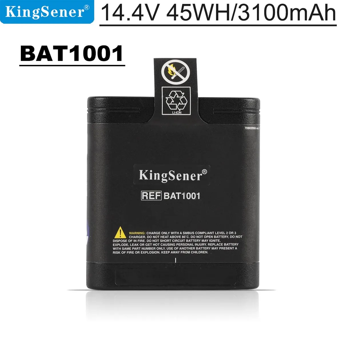 KingSener KingSener M5070A camcorder battery 14.4V 45WH 3.1Ah — product photo