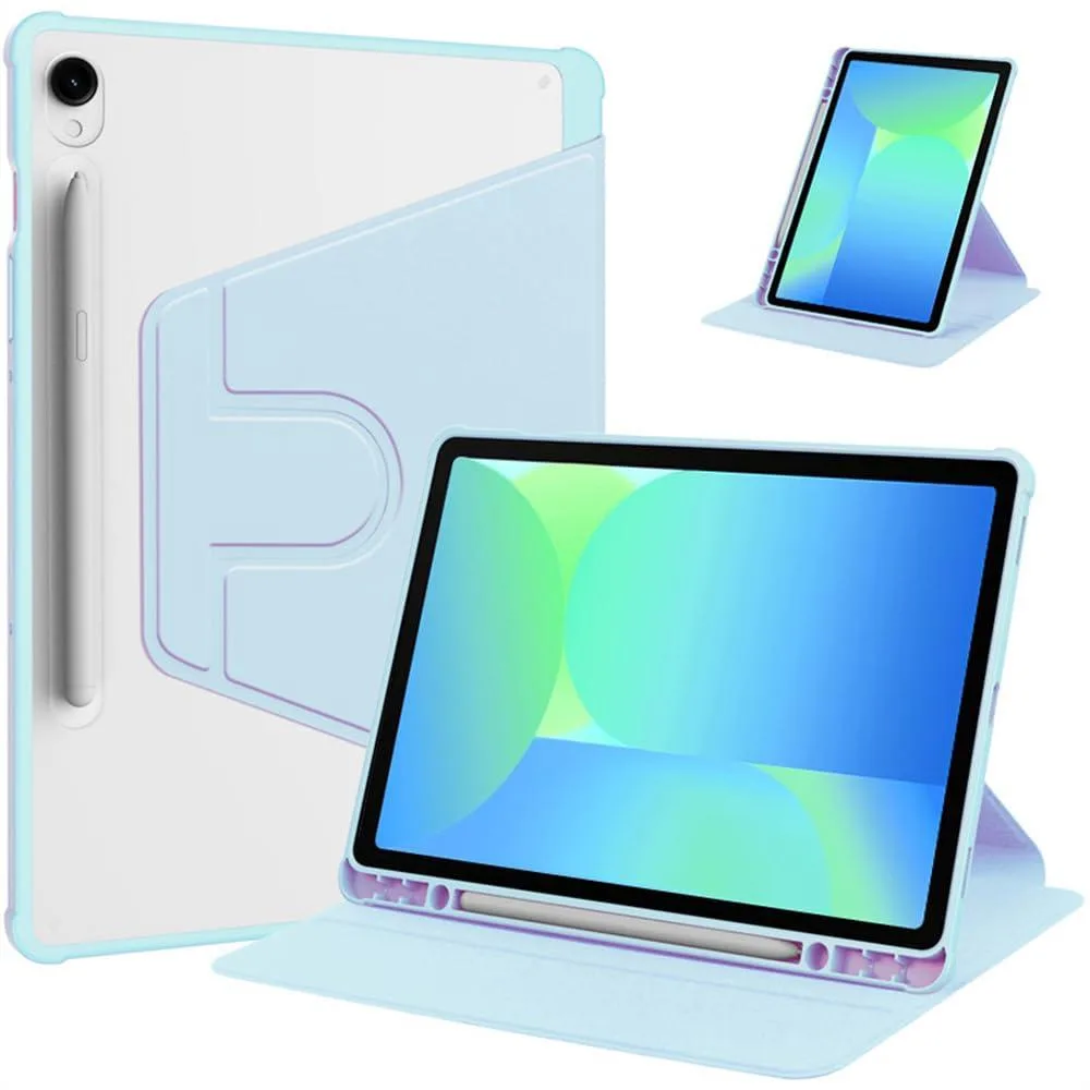 Timoom Timoom 360° Rotating Acrylic Case for Samsung Galaxy Tab S10 FE 10.9" 2025 Sky Blue — product photo