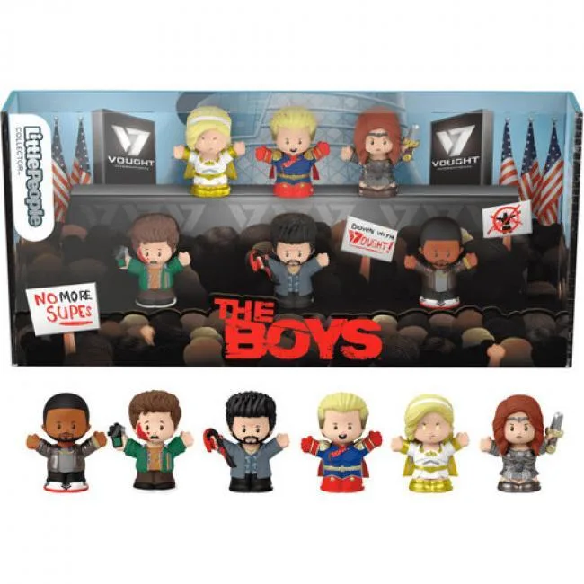 Fisher-Price Fisher-Price HVG72 Little People Collector The Boys 6-Pack action figure — product photo