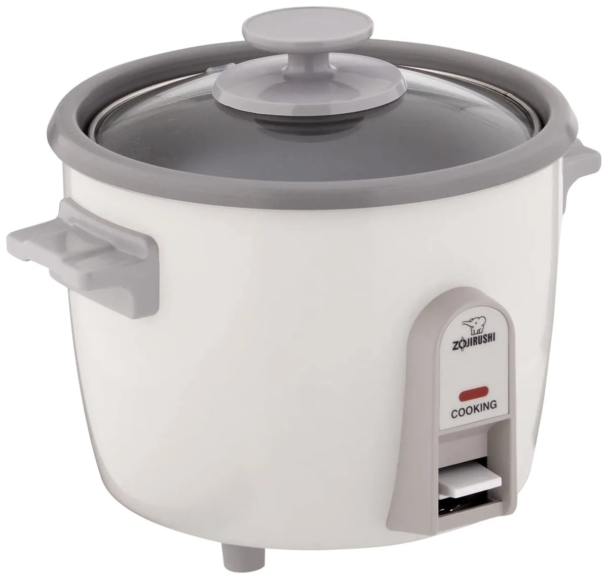 Zojirushi NHS-06 3 Cup Rice Cooker 300W 120V White — product photo