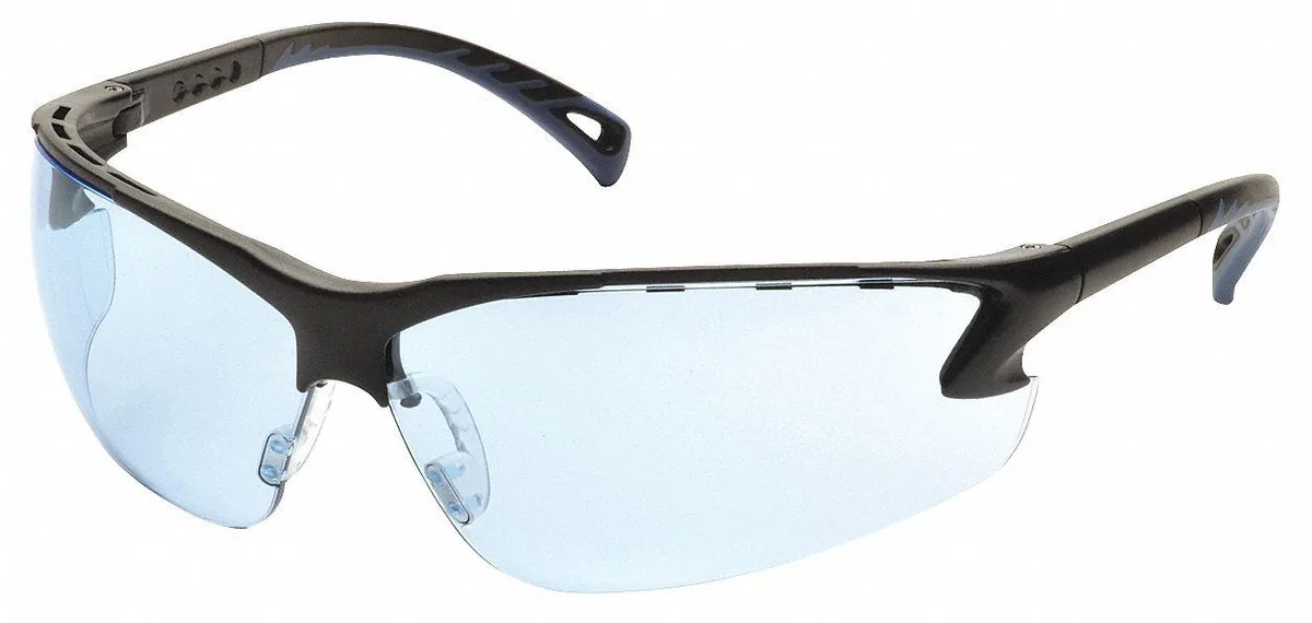 Pyramex Pyramex SB5760D Blue Lens Half-Frame Safety Glasses 99% UV — product photo