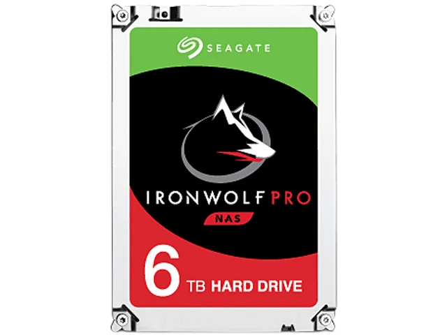 Seagate Seagate IronWolf Pro ST6000NE0023 6TB 3.5" SATA 7200rpm 256MB internal hard drive — product photo