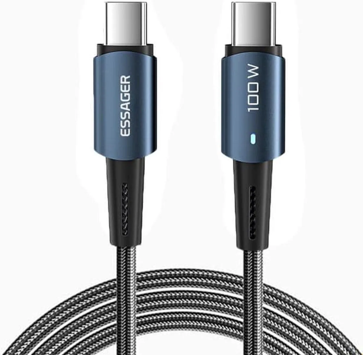 SMUGDESK SMUGDESK USB C Cable 6.6ft 100W PD 3.0 QC 4.0 Nylon Braided — product photo