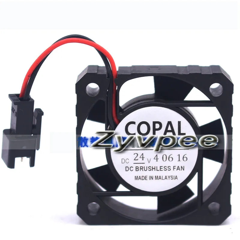 Zyvpee Zyvpee F412R-24MB 40x40x12mm DC 24V 2-pin case fan — product photo