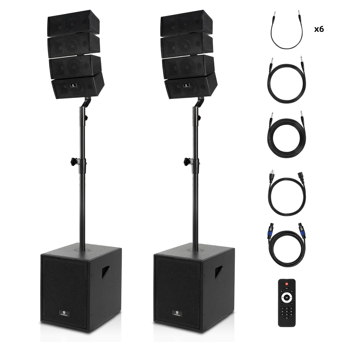 PRORECK PRORECK Club 3000 12-Inch 4000W PA Speaker System — product photo