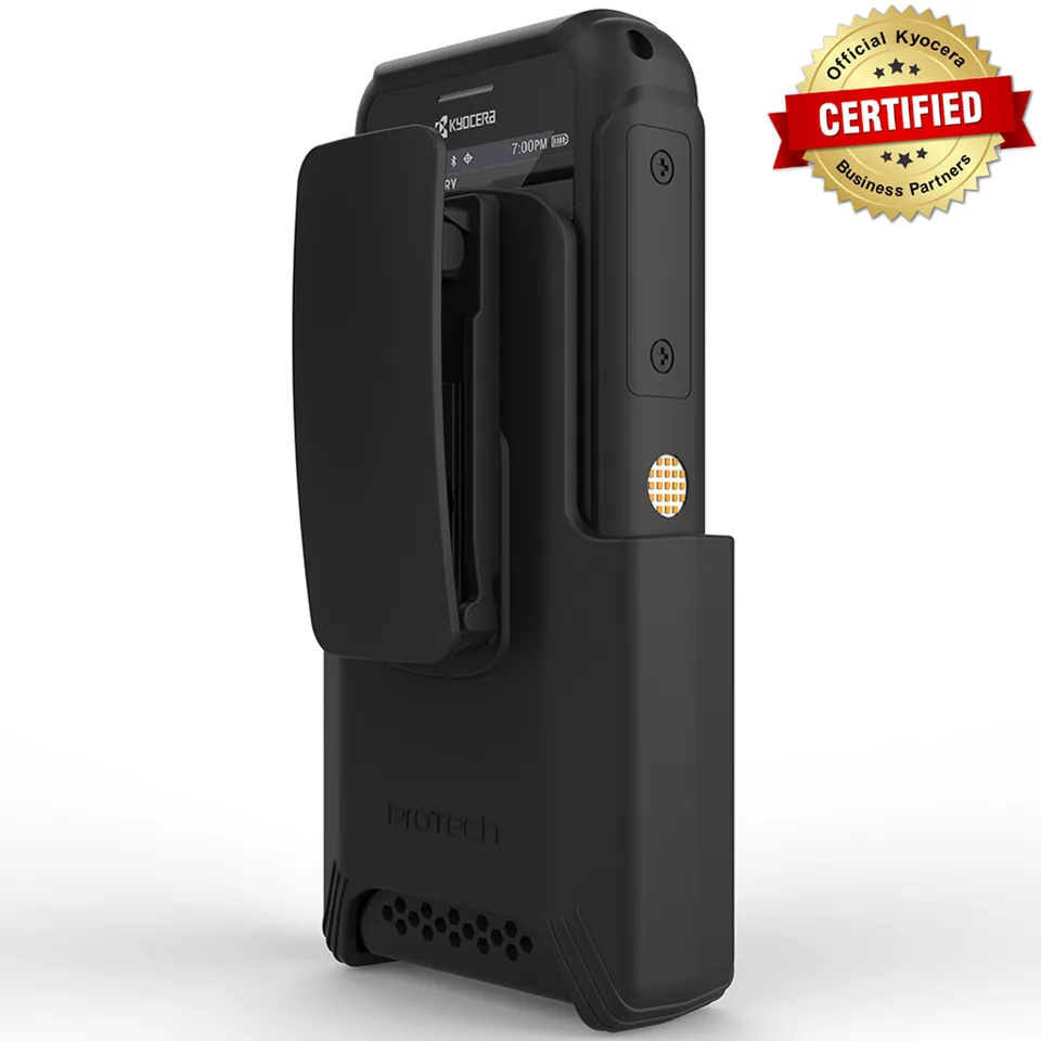 Wireless ProTECH Wireless ProTECH Kyocera DuraTR E4750 Swivel Belt Clip Holster 180° Black — product photo