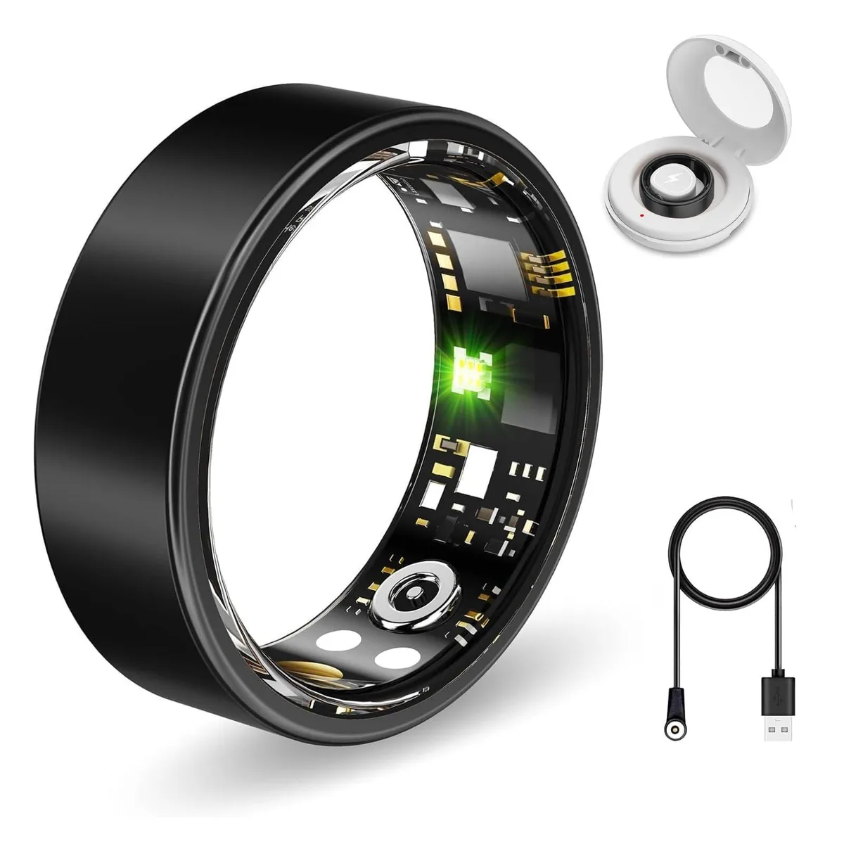  HTC Smart Ring Health Tracker Black Size 11 — product photo
