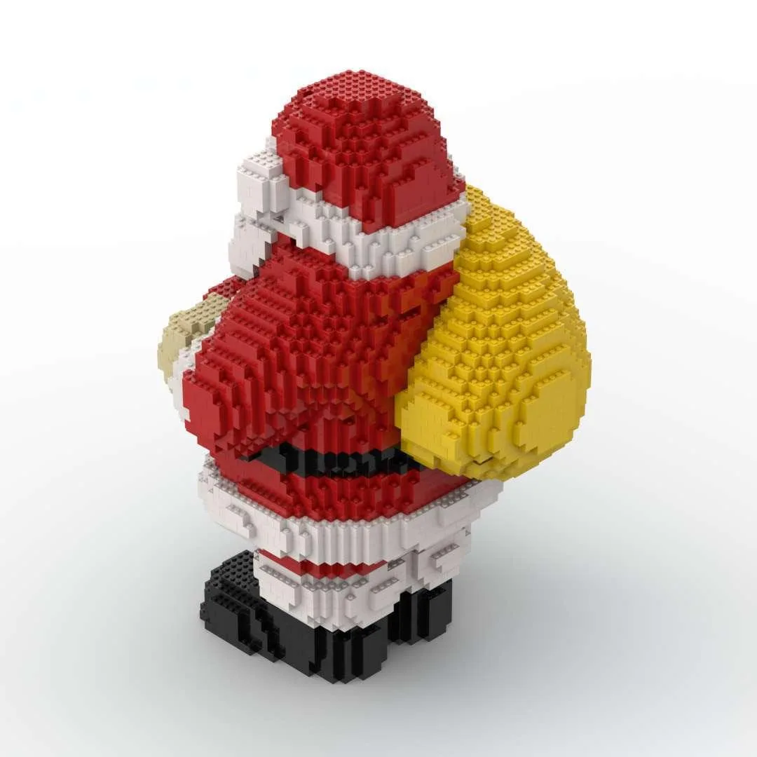 ZITIANYOUBUILD ZITIANYOUBUILD MOC-83042 Santa Sculpture 23" 3343 Parts — product photo