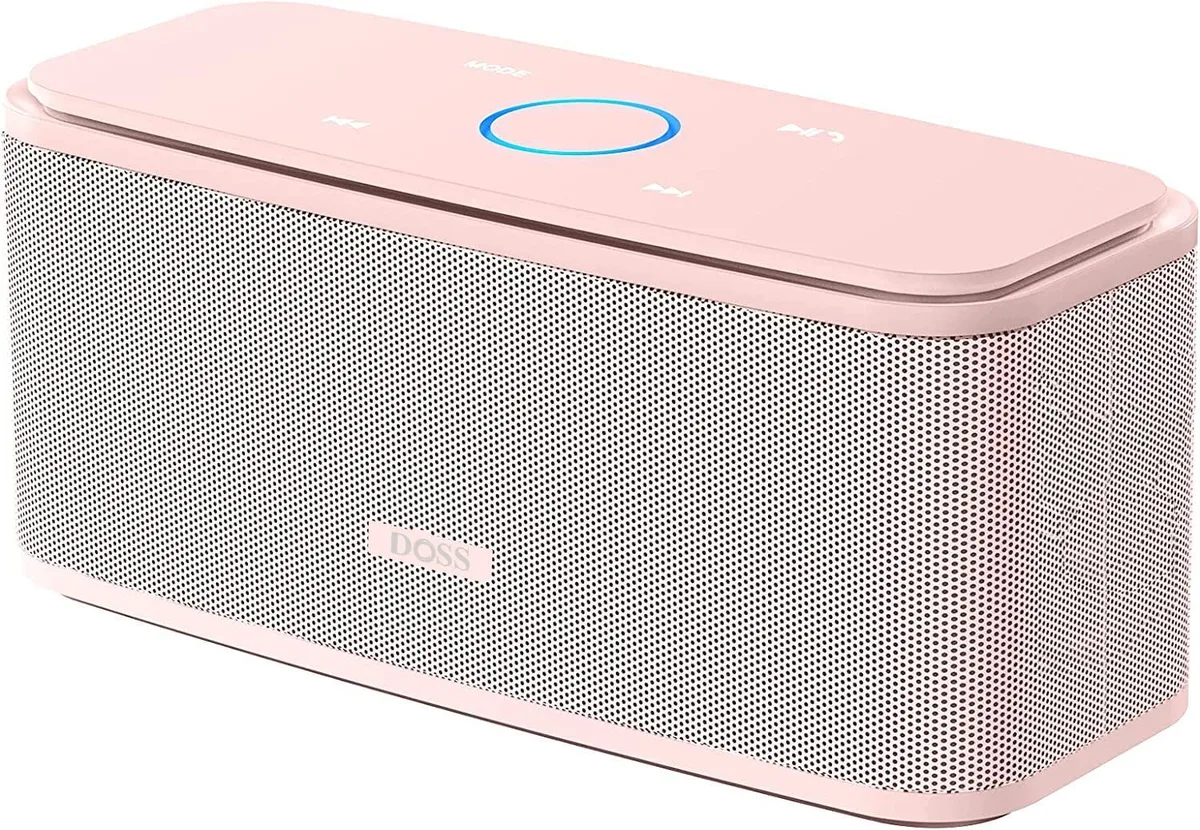 Doss SoundBox Touch portable speaker 12W 20h Light Pink — product photo
