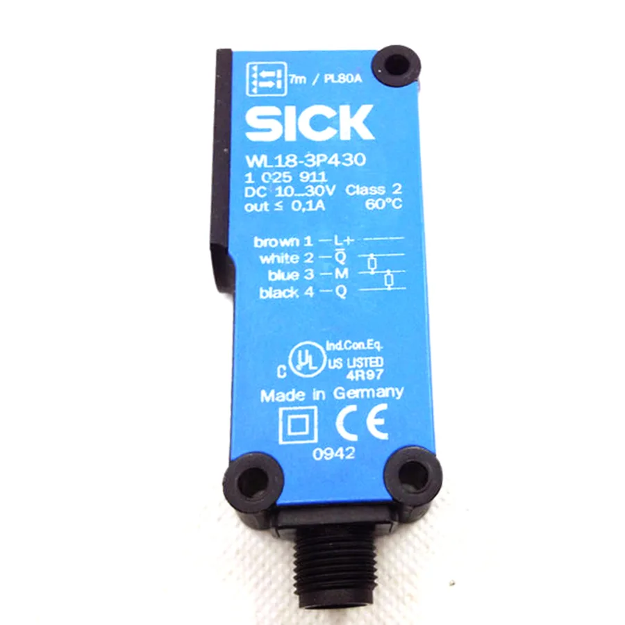 Sick Sick WL18-3P430 Photoelectric Sensor PNP 10-30 V DC 4-pin M12 — product photo