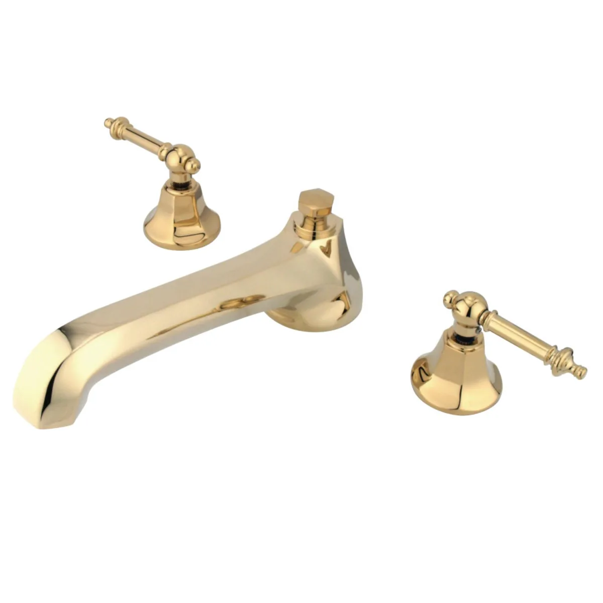 KINGSTON BRASS KINGSTON BRASS KS4302TL Roman Tub Filler Polished Brass bath faucet part — product photo