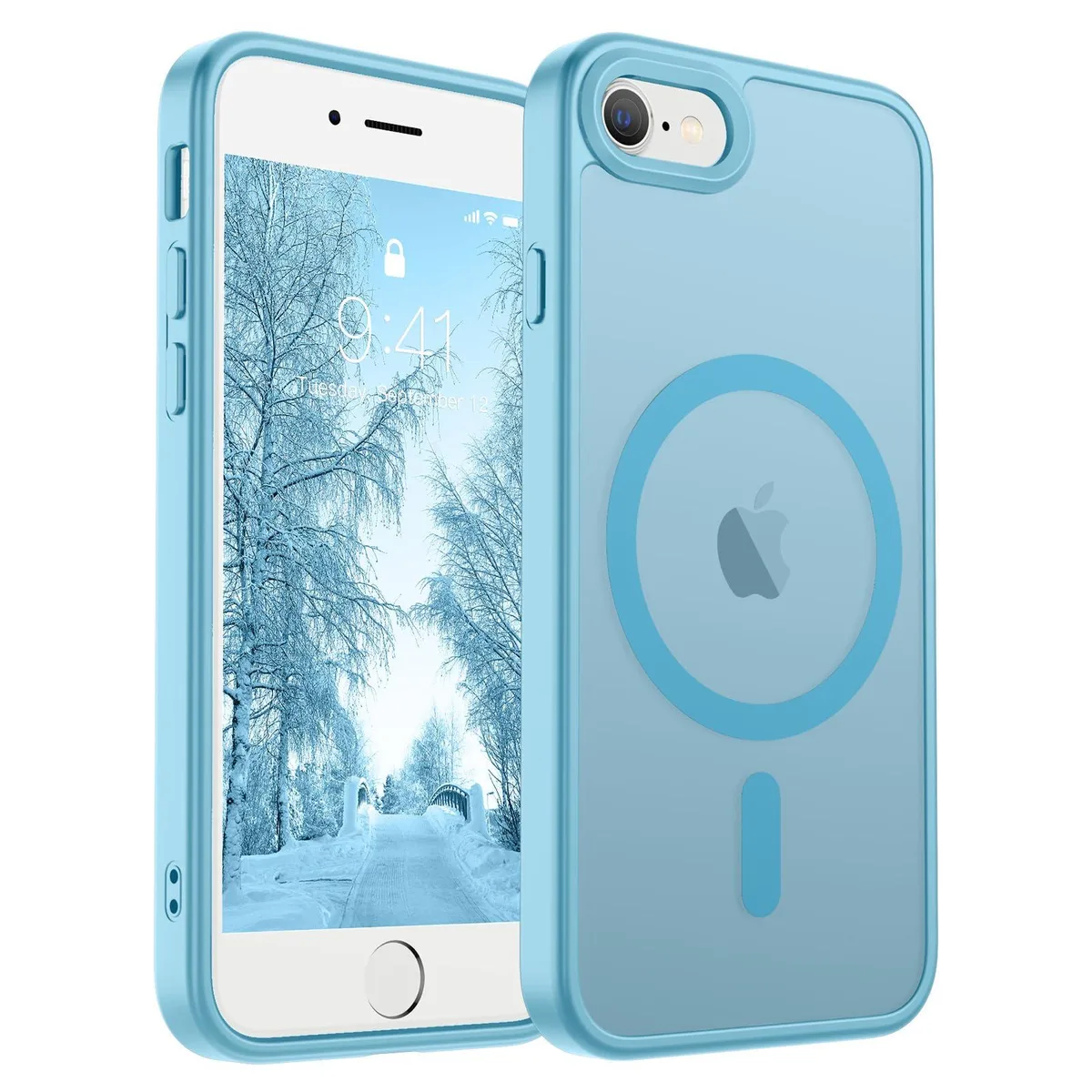 KEHIPI KEHIPI Magnetic Case for iPhone Air 2025 Light Blue — product photo