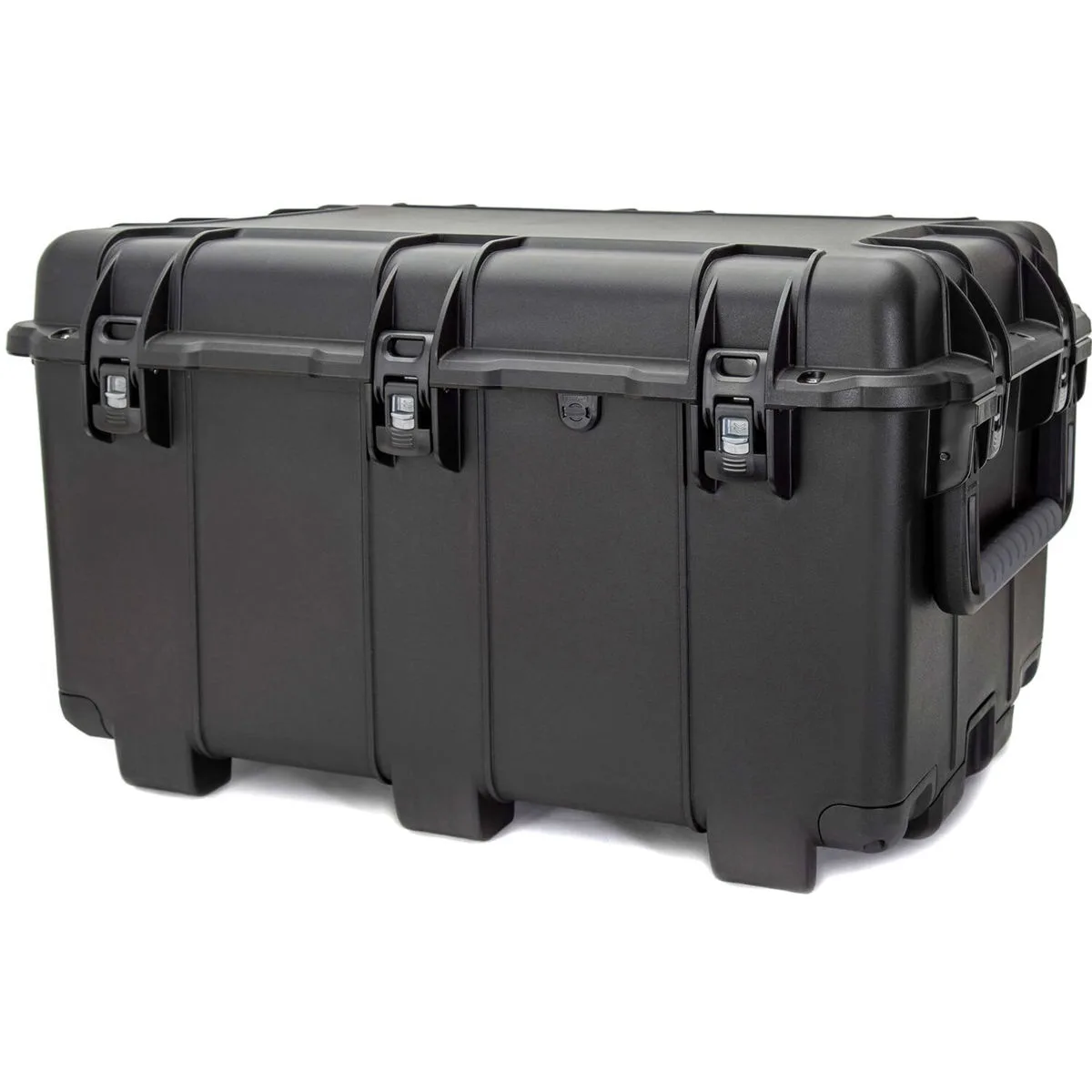 Black NANUK 975T waterproof hard case with PowerClaw latches and pressure valve