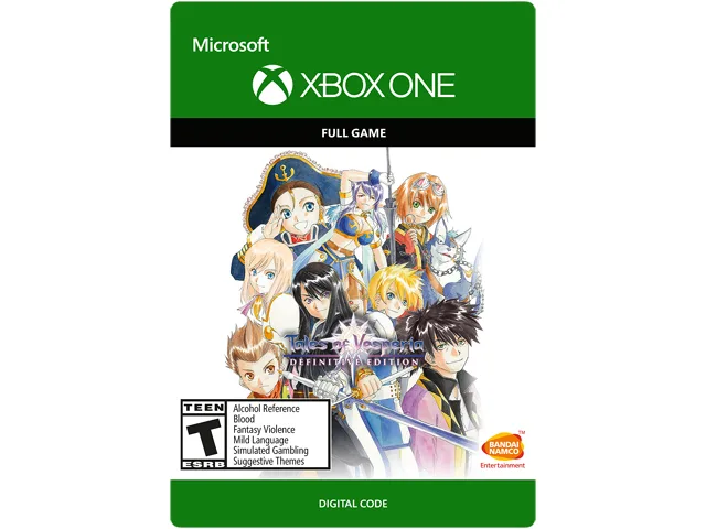 Bandai Namco Entertainment America Inc Bandai Namco Entertainment America Inc Tales of Vesperia: Definitive Edition Xbox One Digital Code G3Q-00546 — product photo