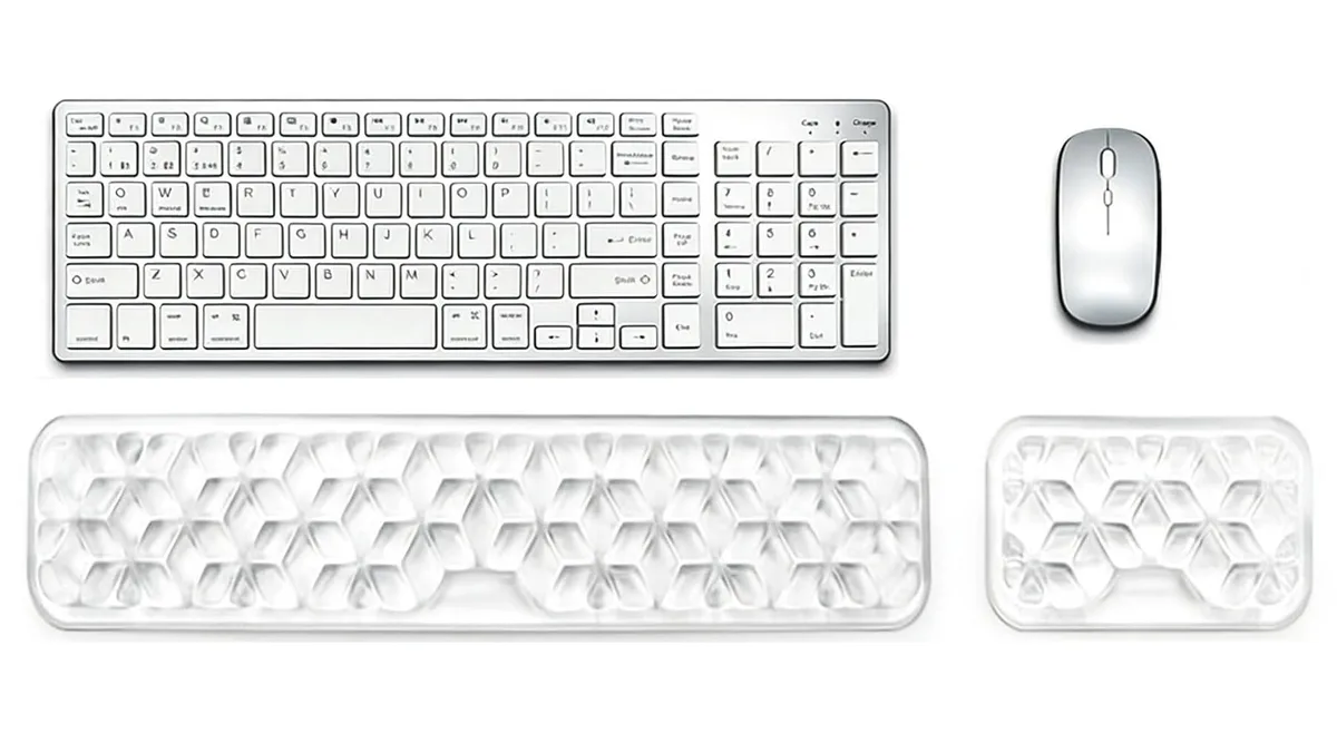  WENPIC DN-001 mouse pad 17 x 4.4 inches — product photo