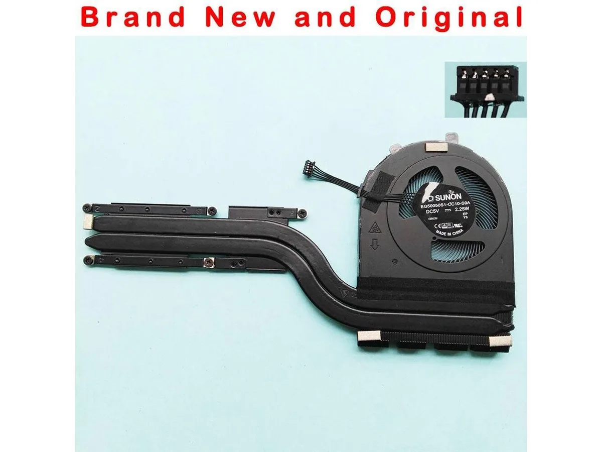 Fans Fans CPU Cooler for ThinkPad E480 E580 01LW123 01LW122 01LW124 EG5050S1-CC10-S9A — product photo