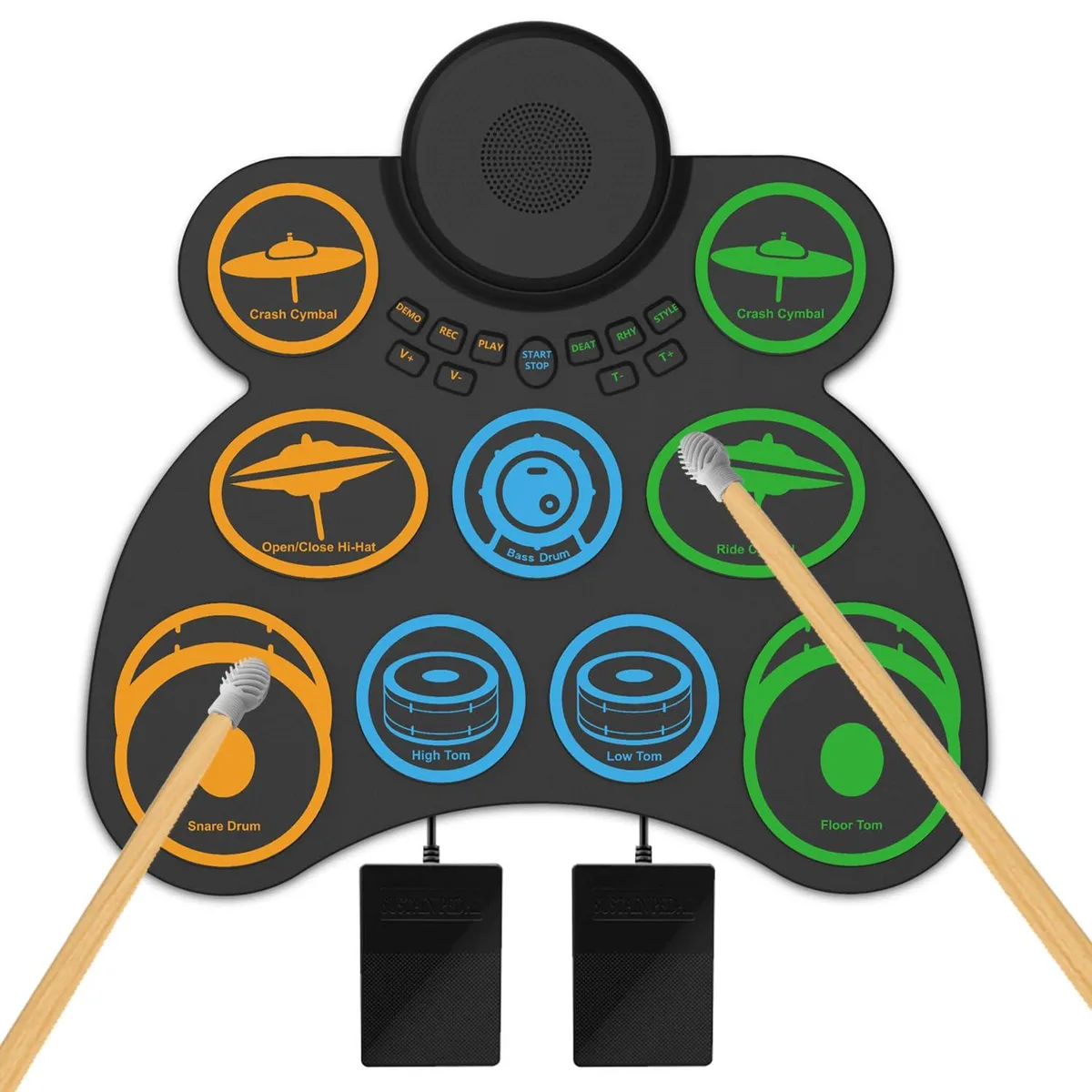  Alesis WG3 9-Pad Electronic Drum Kit .32" Silicone — product photo