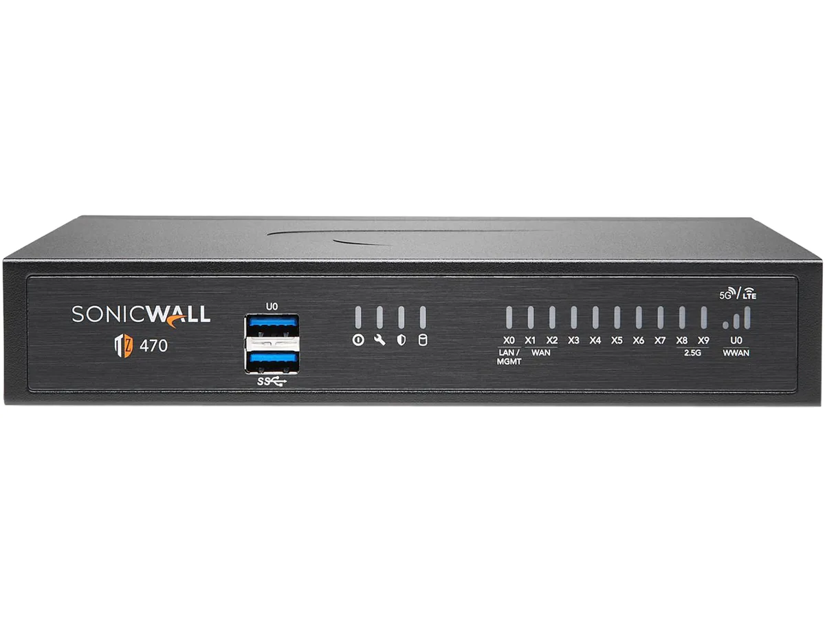 SonicWall SonicWall TZ 470 firewall appliance 02-SSC-6794 — product photo
