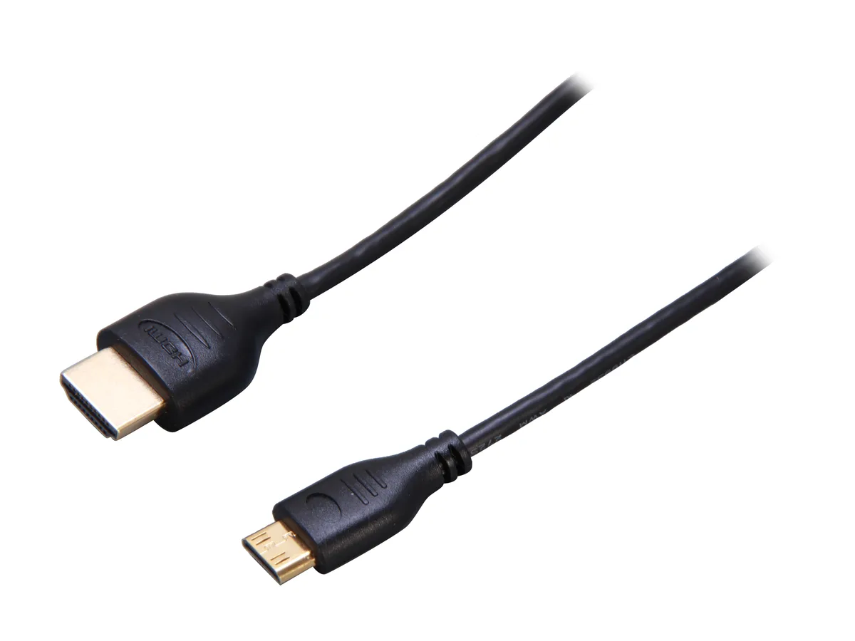 STARTECH STARTECH HDMIACMM3S 3 ft Mini HDMI to HDMI cable 1.4 3.5mm OD 36 AWG — product photo
