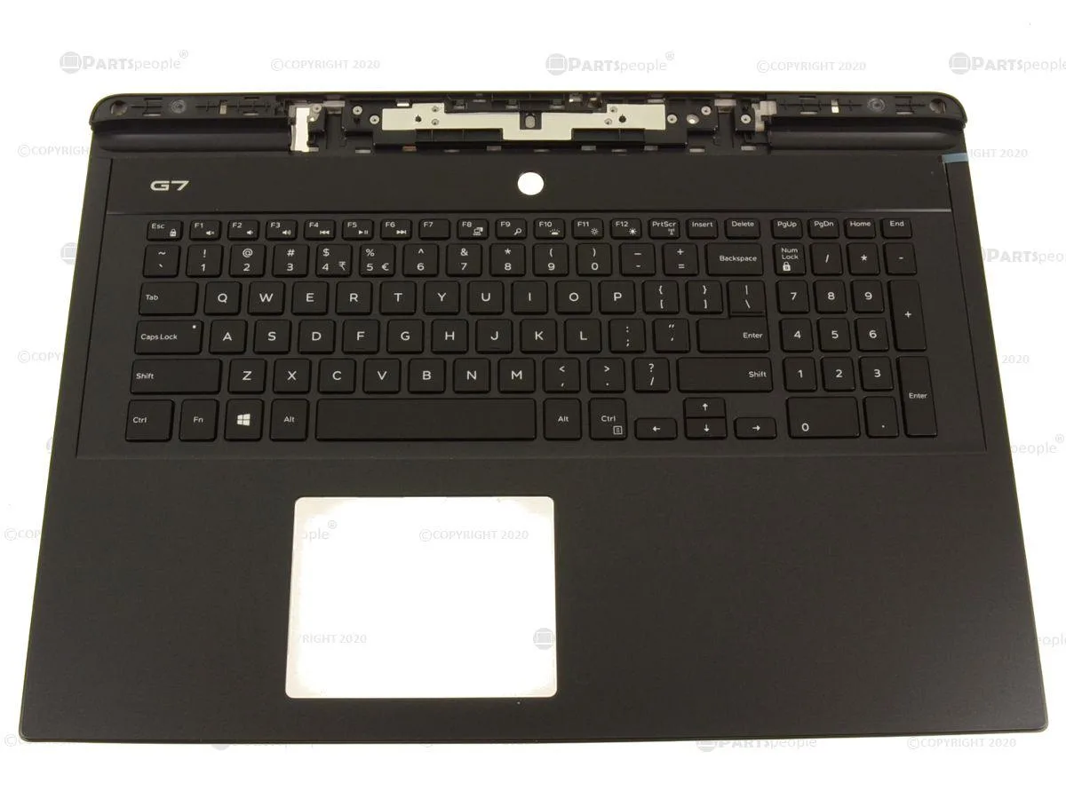 DELL DELL G Series G7 7790 Palmrest Backlit Keyboard US-Intl N1D11 laptop replacement part — product photo