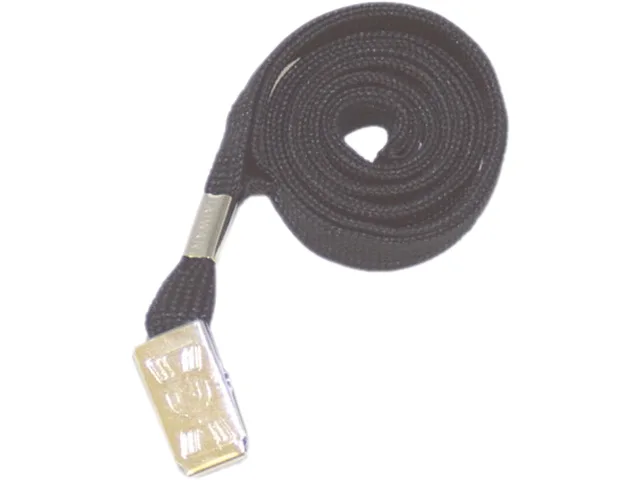 Advantus Advantus 75403 Deluxe Safety Lanyards Clip Style 36" Black 24/Box — product photo