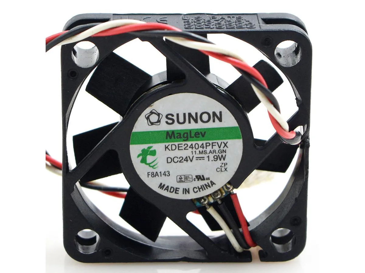 Fans Fans KDE2404PFVX Double Ball Bearing 24V 1.9W 40x40x10mm case fan — product photo