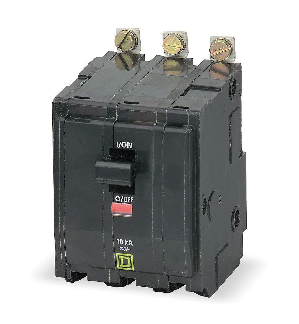 SQUARE D SQUARE D QOB315 Miniature Circuit Breaker 15A 3 Pole 120/240V AC — product photo