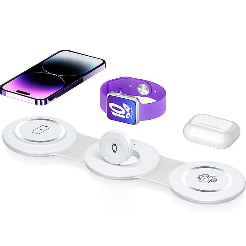 Corn Electronics Corn Electronics 3 in 1 Wireless Charger Kit 15W Black — product photo