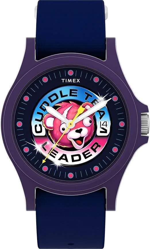 TIMEX TIMEX X Fortnite Acadia Quartz Blue Dial 40 mm Watch — product photo