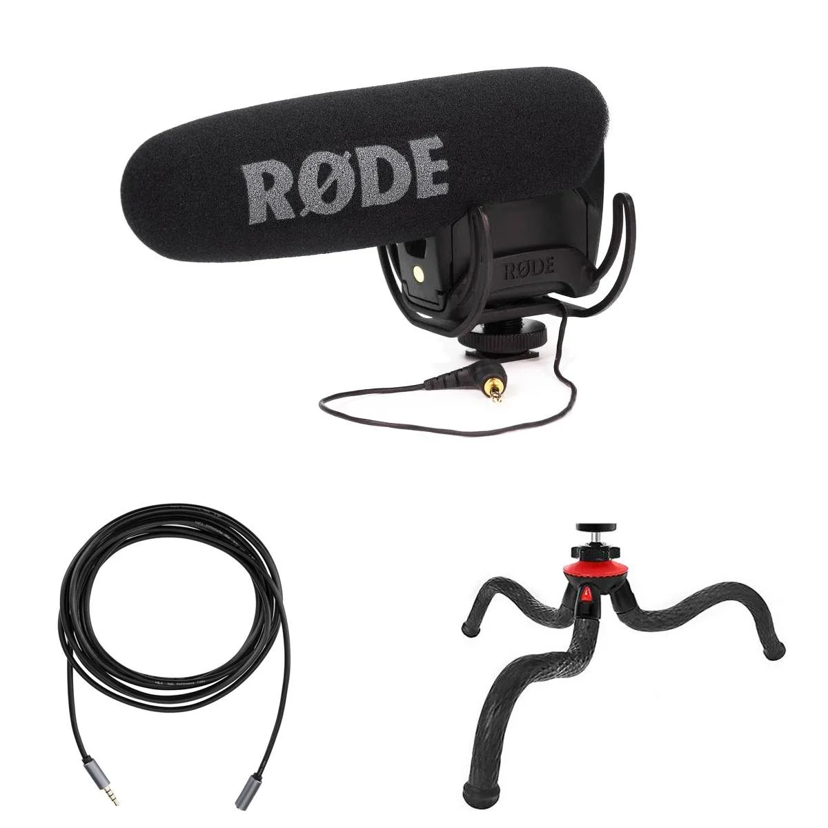 RODE Microphone RODE Microphone VideoMic Pro 14db 3.5mm with Table Top Tripod Kit — product photo