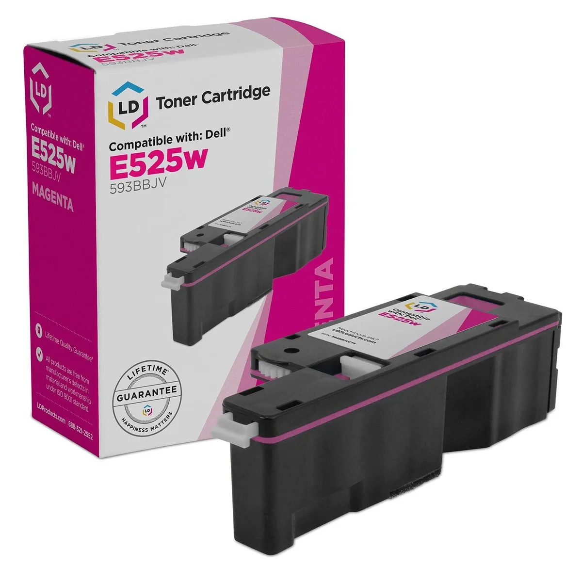 LD Products LD Products Toner Cartridge 593-BBJV G20VW Dell E525w Magenta 1400 pages — product photo
