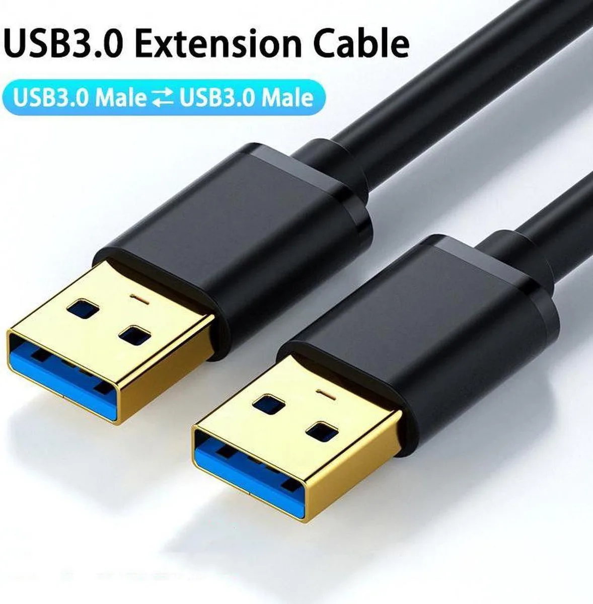 Vszerda Vszerda USB 3.0 A to A Male Cable 3.3FT — product photo