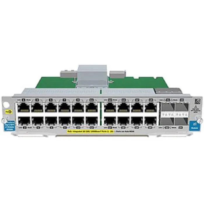HPE HPE J9536A Expansion Module 20-port 1000Base-T PoE SFP+ — product photo