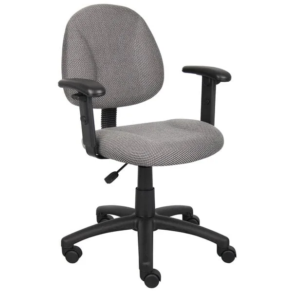 BOSS Office Products BOSS Office Products B316-GY Grey Task Chair office furniture — product photo