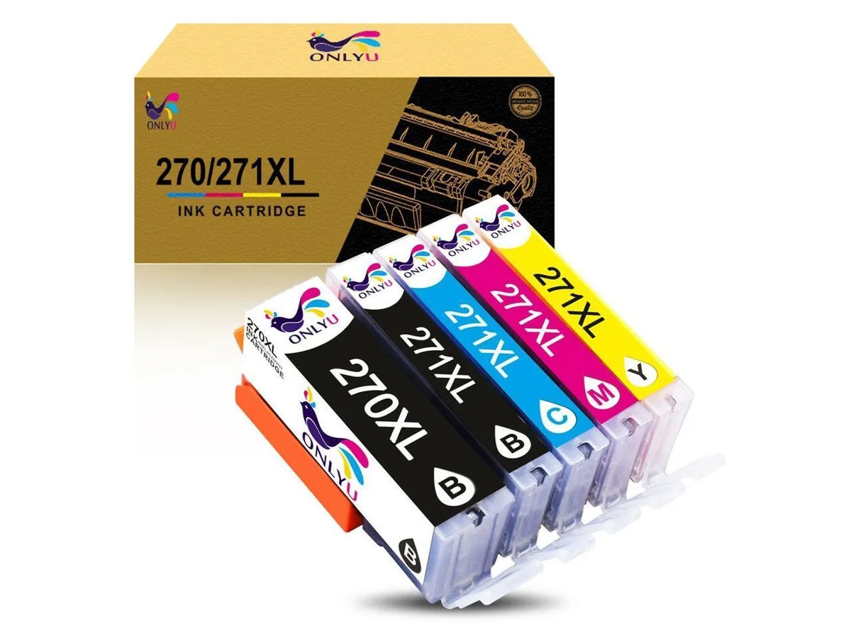 V4ink V4ink PGI-270XL CLI-271XL 5pk Compatible TS5020 TS8020 TS9020 Black Cyan Magenta Yellow Ink Cartridge — product photo