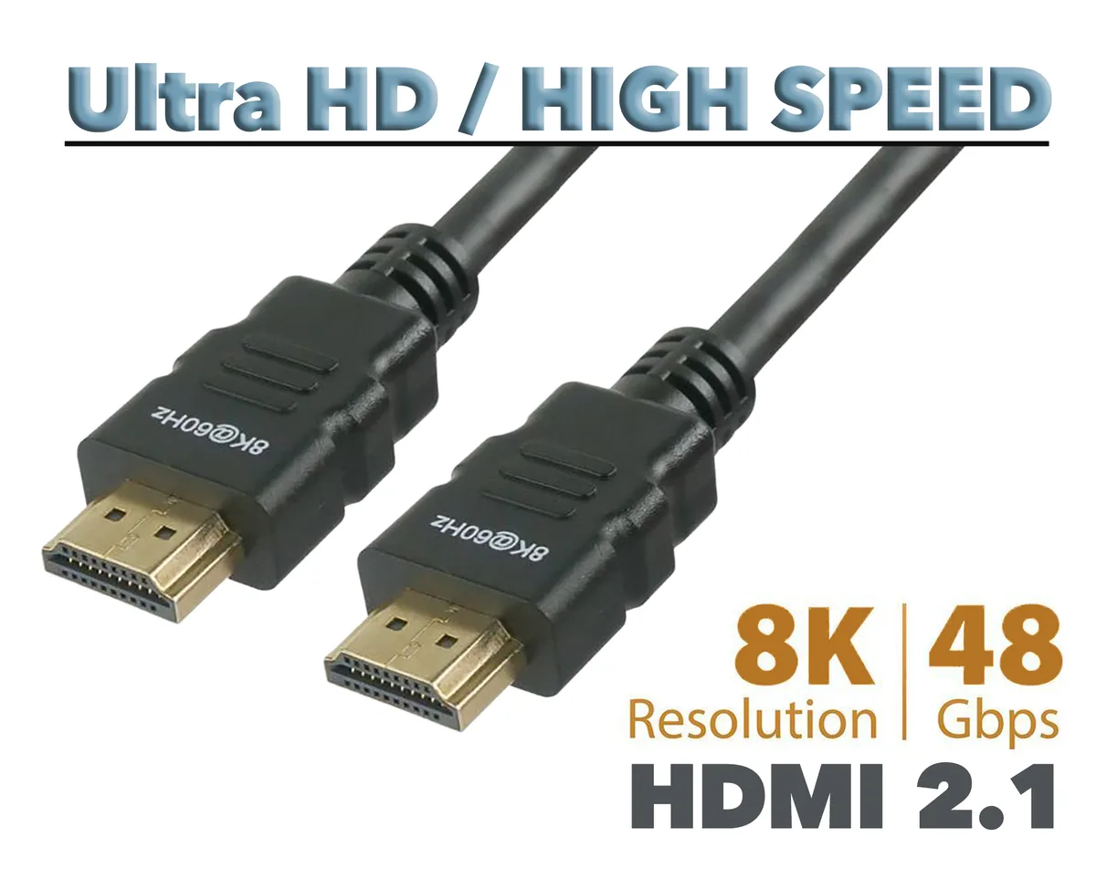 Kaybles Kaybles 50HDMI-8-MM-10 10 ft HDMI 2.1 cable 48Gbps 8K60 4K120 — product photo