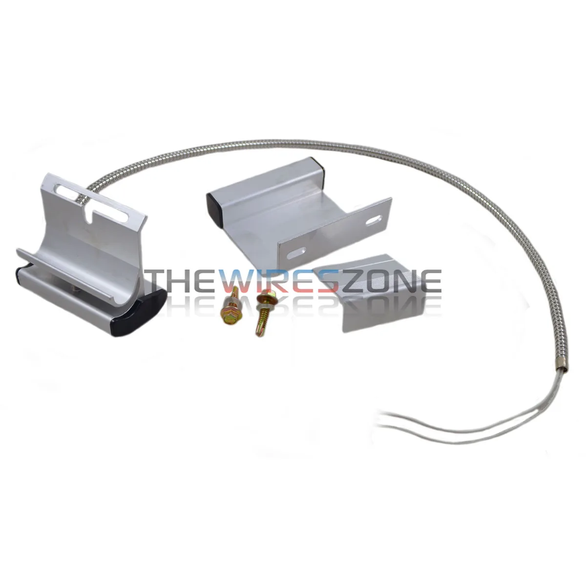 The Wires Zone The Wires Zone Overhead Garage Door Floor Alarm Switch Contact Sensor Track Mounted 18" Cable — product photo